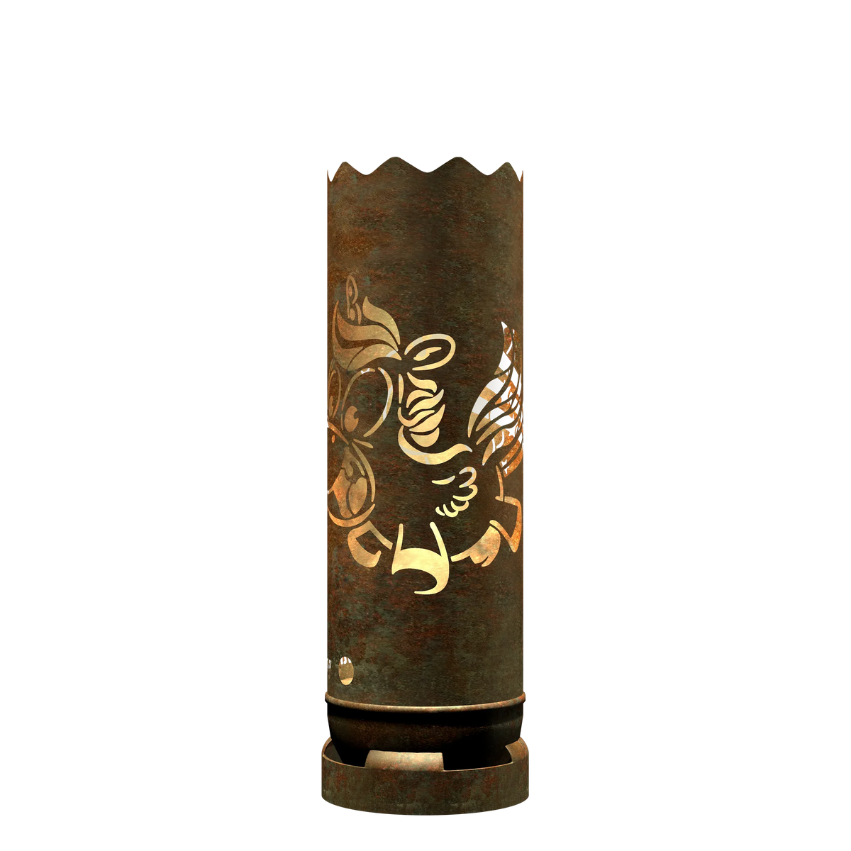 Feuertonne Einhorn