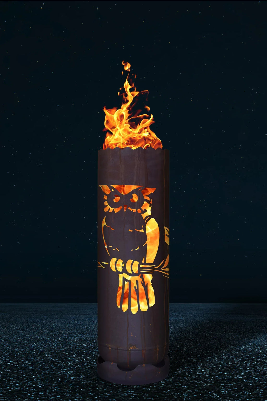 Feuertonne "Eule"