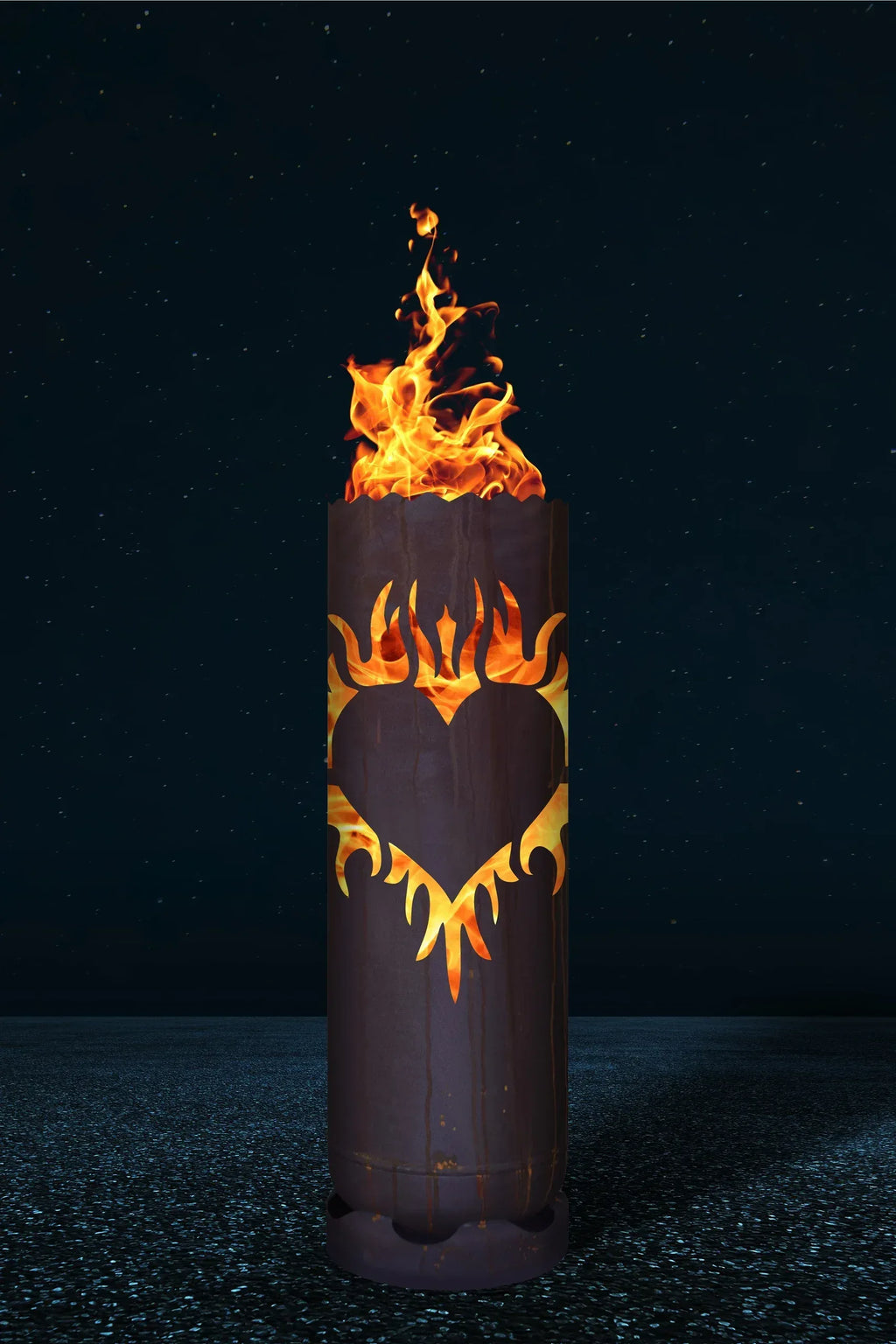 Feuertonne "Flammenherz 2"