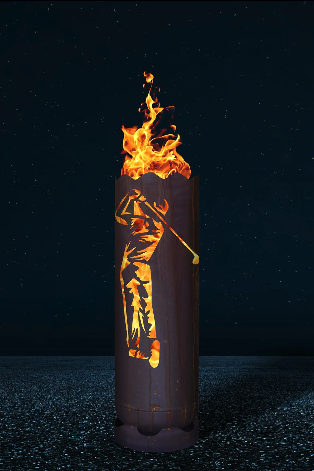 Feuertonne "Golfer"