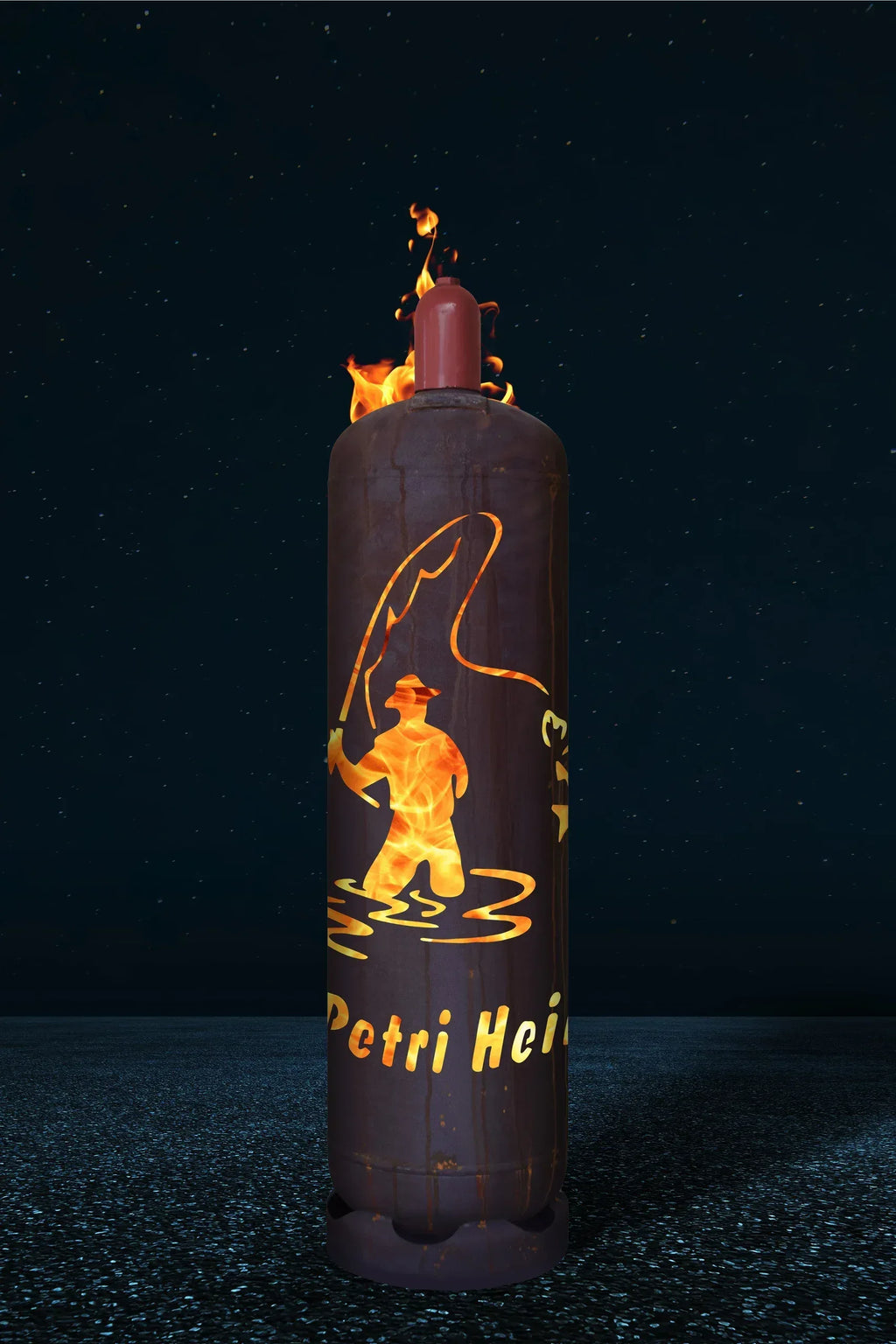 Feuertonne "Angler" (inkl. Personalisierung)