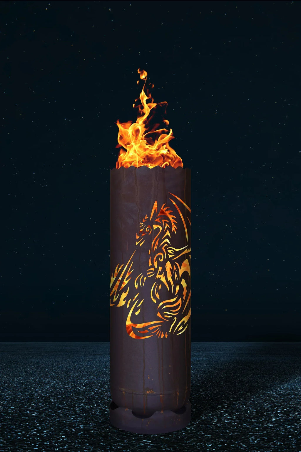 Feuertonne Drache 3