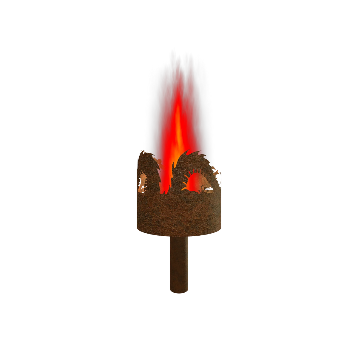 Gartenfackel Feuerdrache