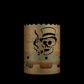 Feuertonne Gentleman Totenkopf