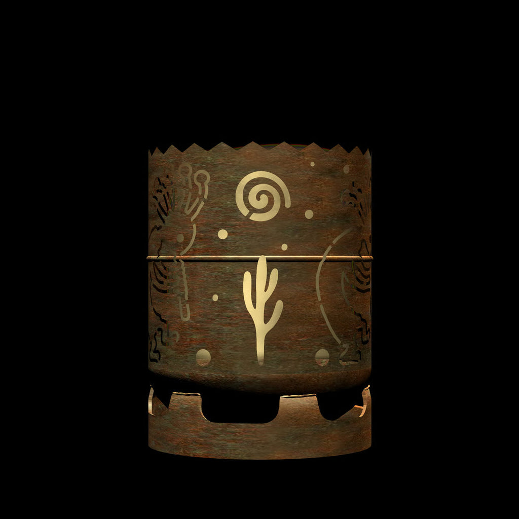 Feuertonne Kokopelli