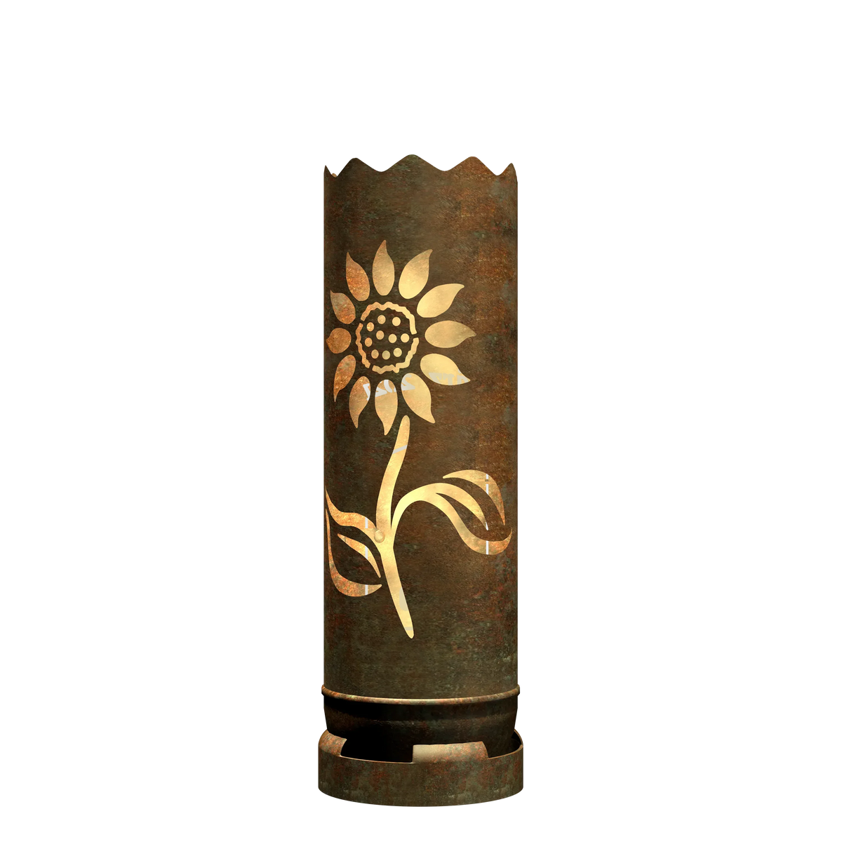 Feuertonne Sonnenblume