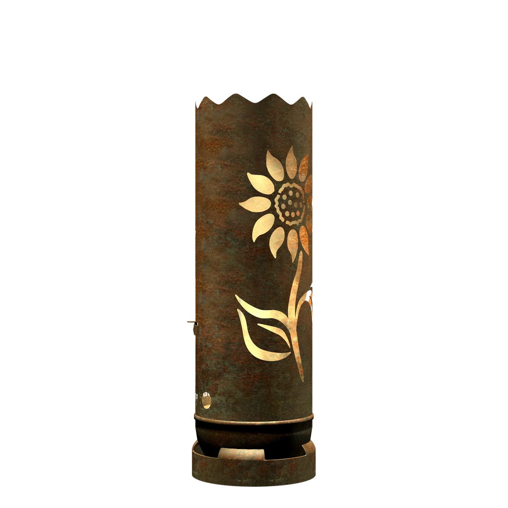 Feuertonne Sonnenblume