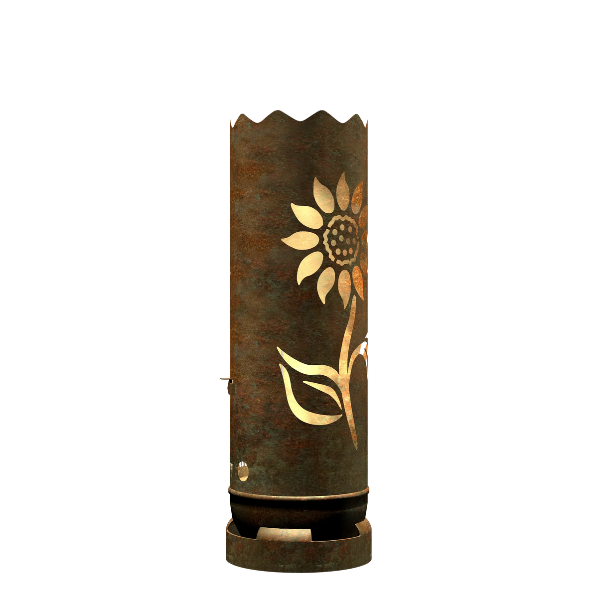 Feuertonne Sonnenblume