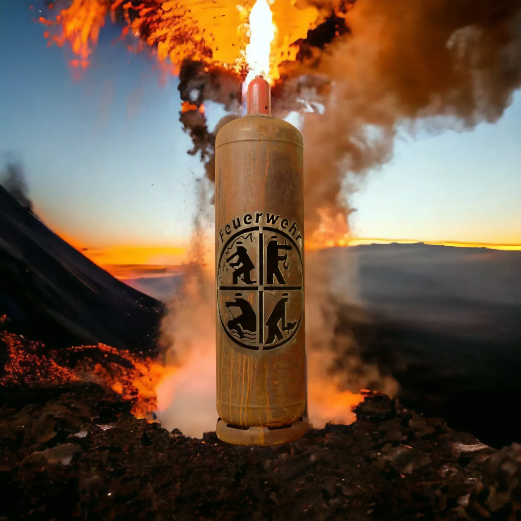 Feuertonne "Feuerwehr" inkl. Personalisierung