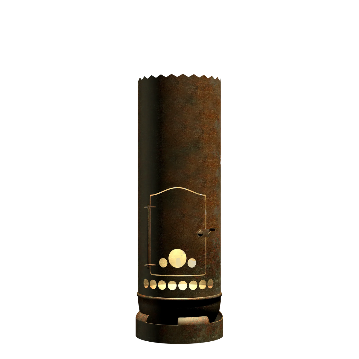 Feuertonne Fußballer
