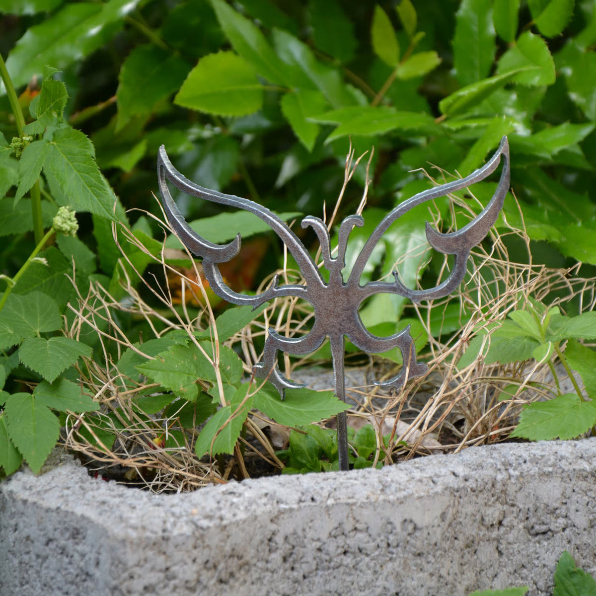Gartenstecker Schmetterling 1