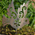 Gartenstecker großer Vogel