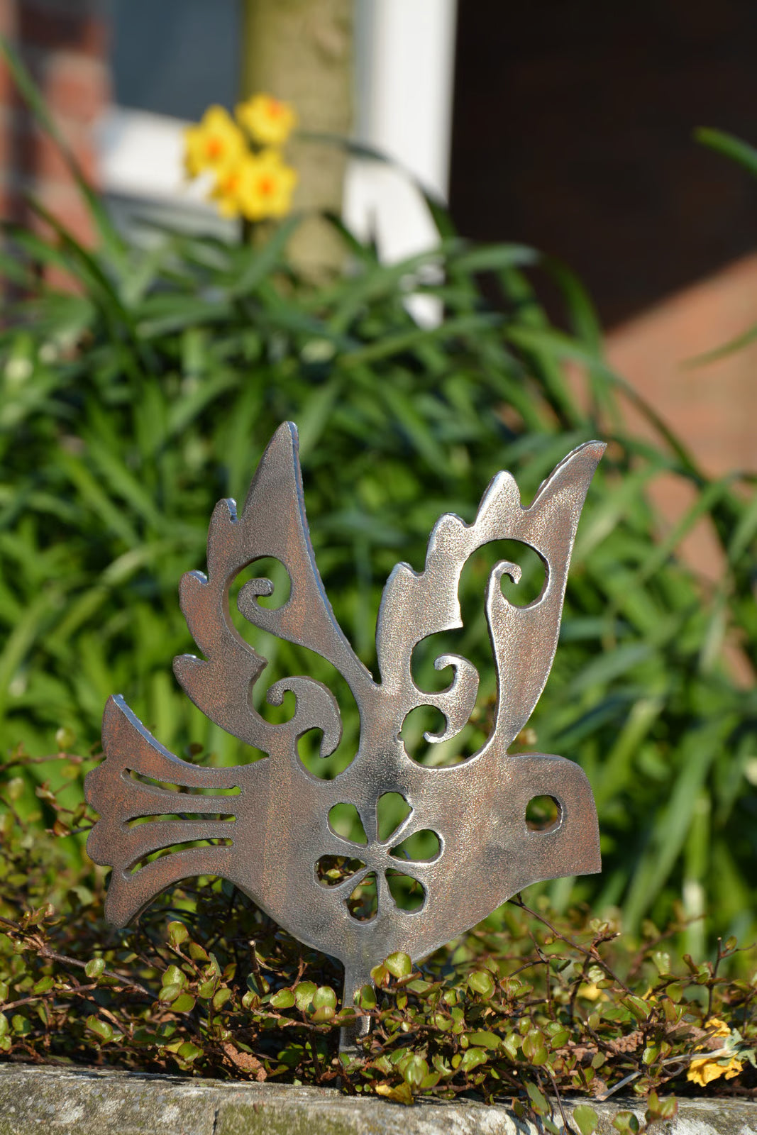 Gartenstecker kleiner Vogel