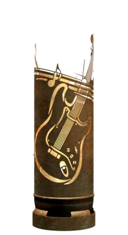 Feuertonne Gitarre exklusiv Design