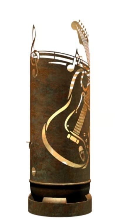 Feuertonne Gitarre exklusiv Design