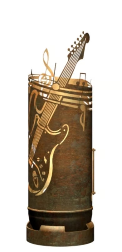 Feuertonne Gitarre exklusiv Design