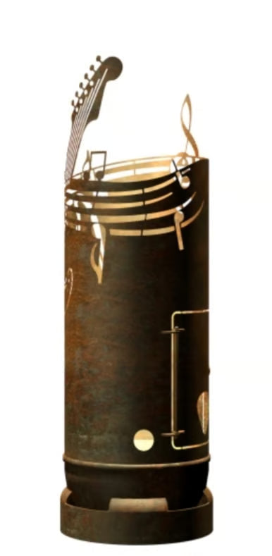 Feuertonne Gitarre exklusiv Design