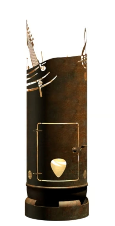 Feuertonne Gitarre exklusiv Design