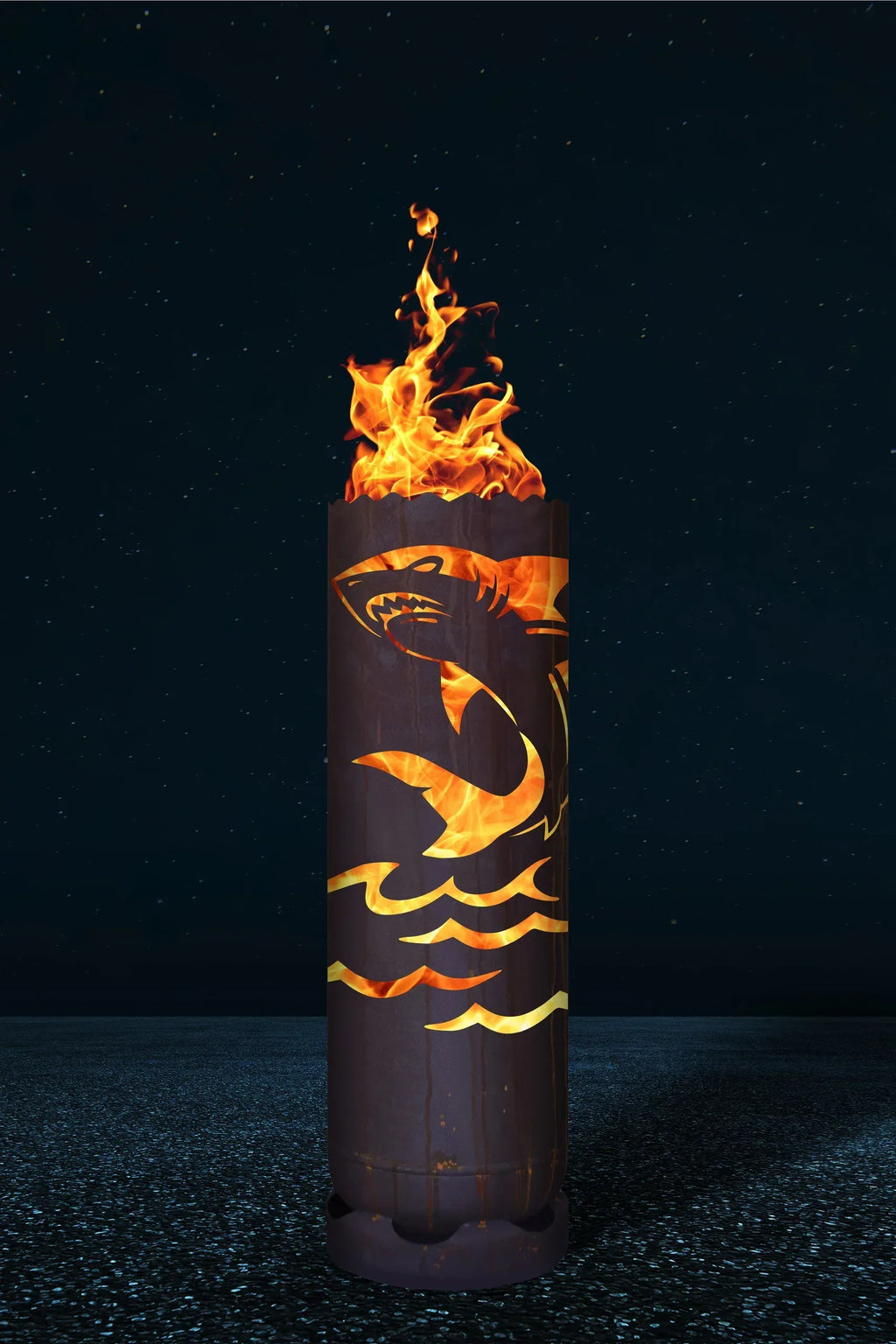 Feuertonne "Hai"