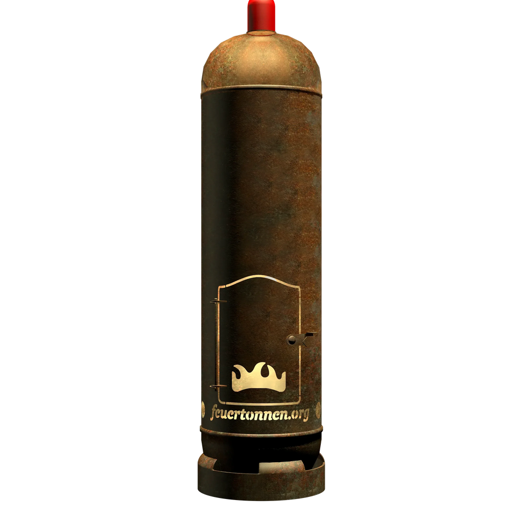 Feuertonne "Ich brenne für Dich"