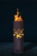 Feuertonne Kanu