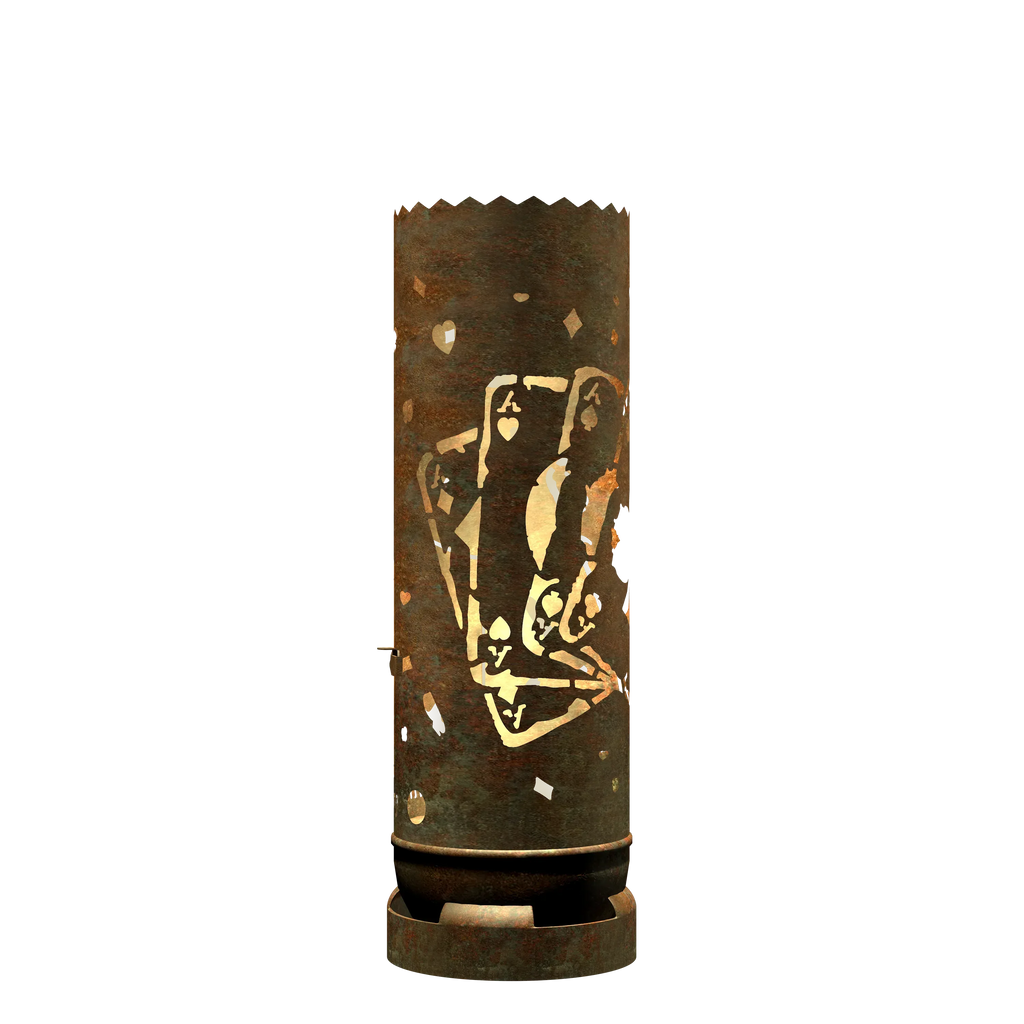 Feuertonne Kartenspiel 4 Asse