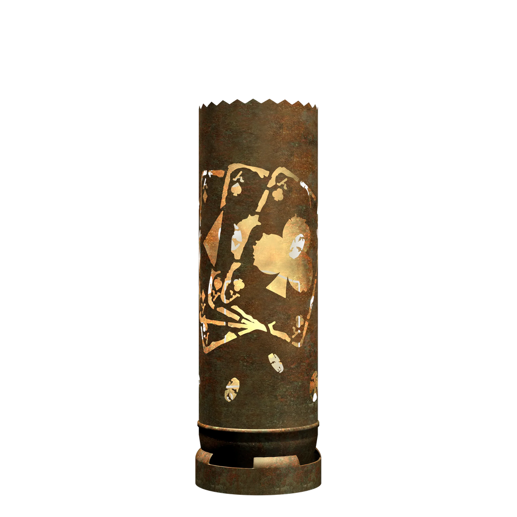 Feuertonne Pokerspiel