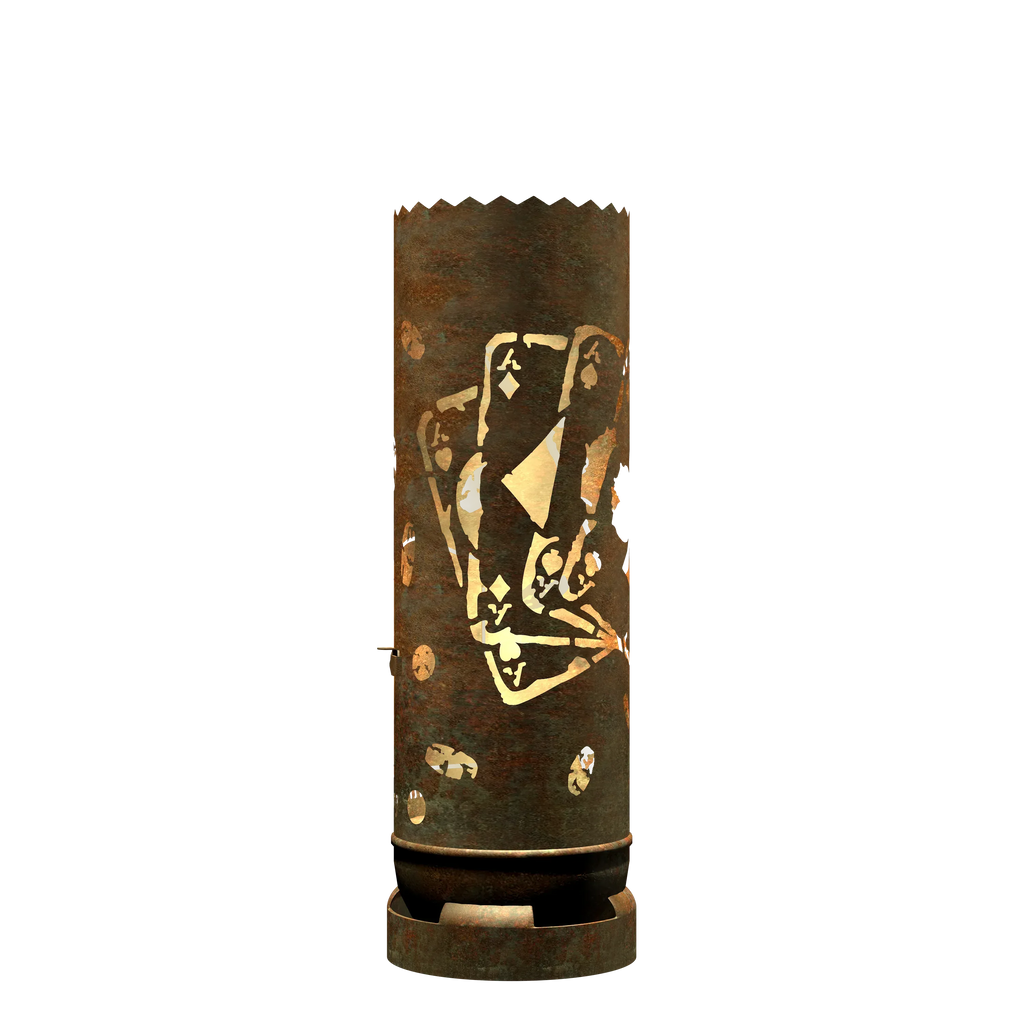 Feuertonne Pokerspiel