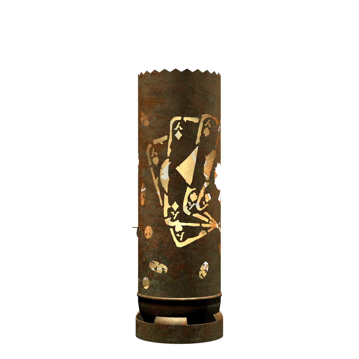 Feuertonne Pokerspiel