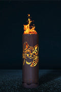 Feuertonne Katze