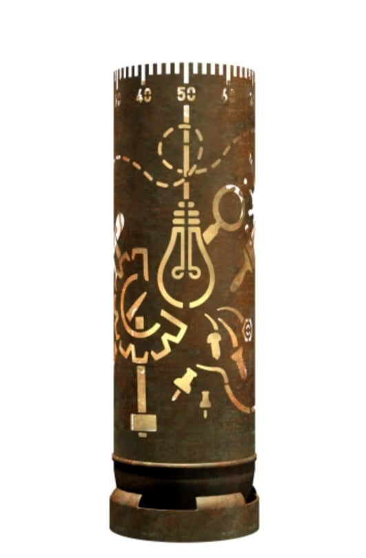 Feuertonne mit Kreativdesign
