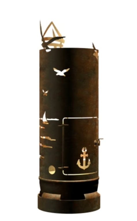 Feuertonne Leuchtturm exklusiv Design