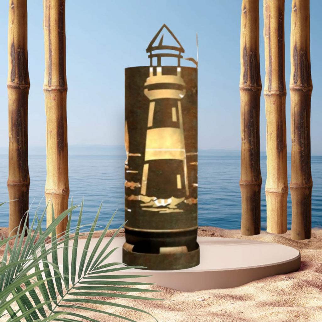 Feuertonne Leuchtturm exklusiv Design