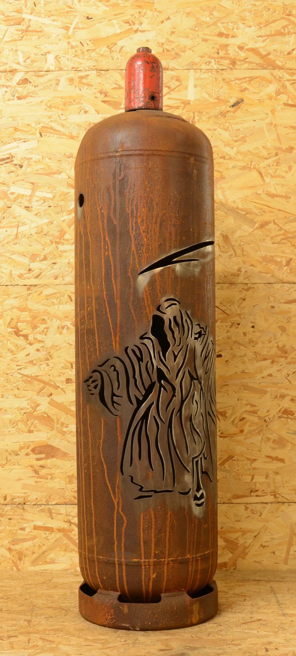 Feuertonne Sensenmann