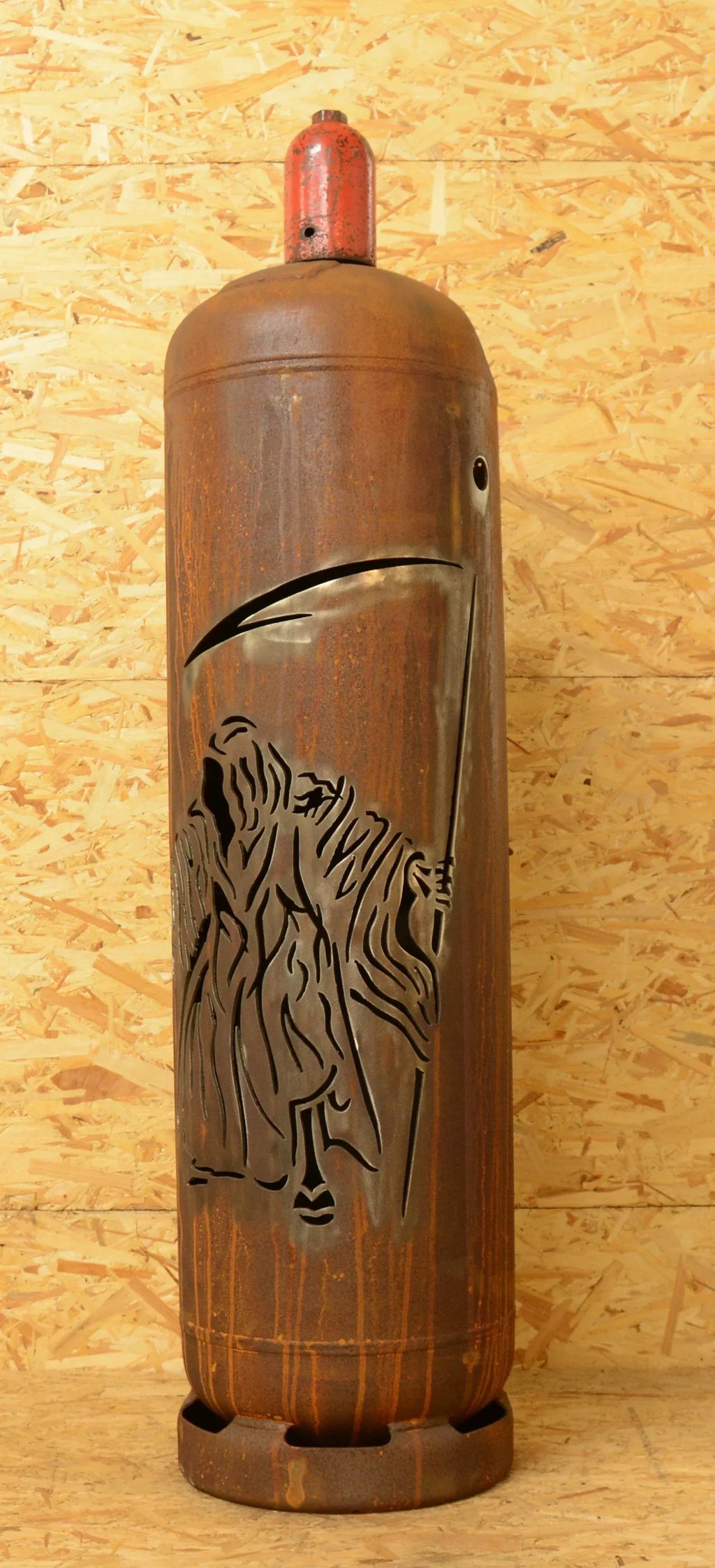 Feuertonne Sensenmann