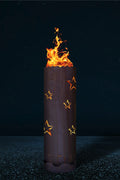 Feuertonne Sterne