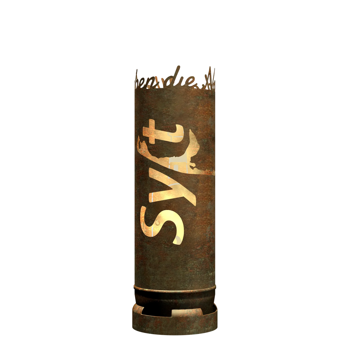 Feuertonne Sylt mit Leuchtturm