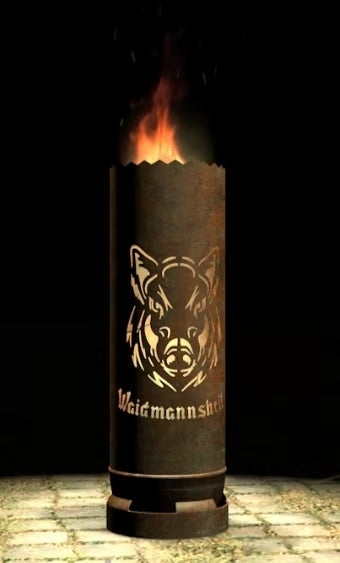 Feuertonne "Wildschwein" (mit oder ohne Schriftzug)